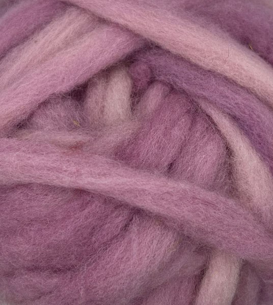 Roving Wool - Medium Purple